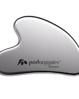 Pod Organics Stainless Steel Gua Sha tool with calming self-care essentials