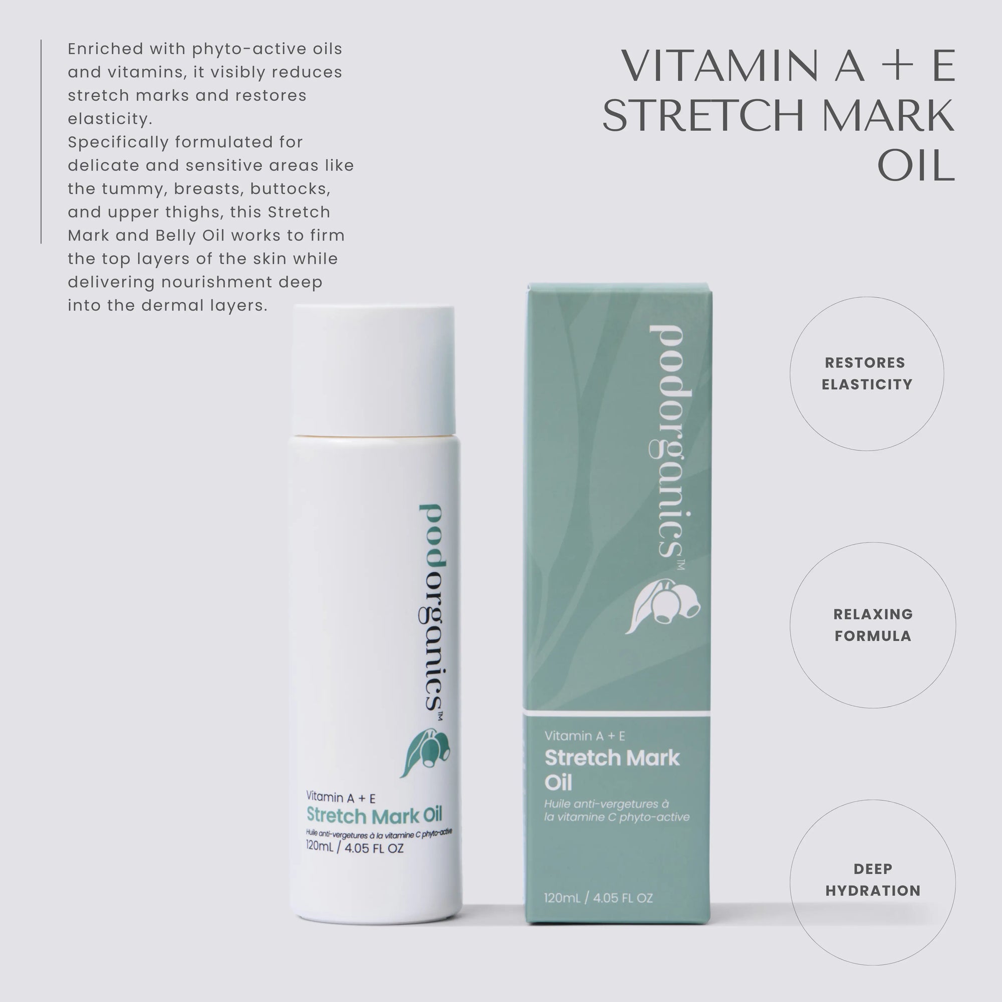 Stretch Mark Oil Pod Organics