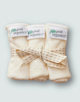 Organic Bamboo Baby Wash Cloths.