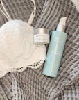 Organic ingredients like Blue Tansy, Jojoba, and Rosehip in Pod Organics Belly Oil