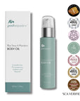 Pod Organics Blue Tansy Body Oil with calming ingredients for sensitive skin