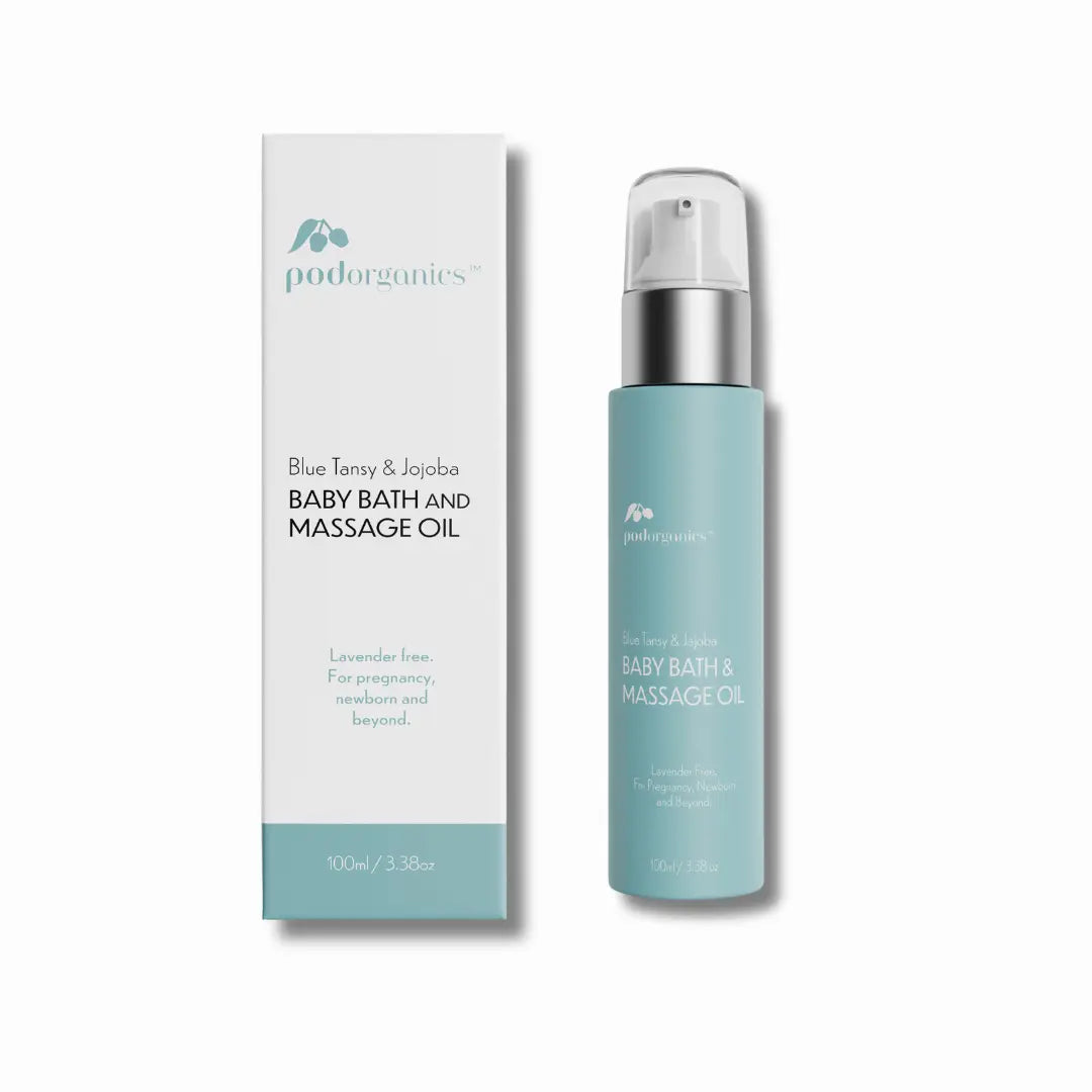 Natural baby massage oil