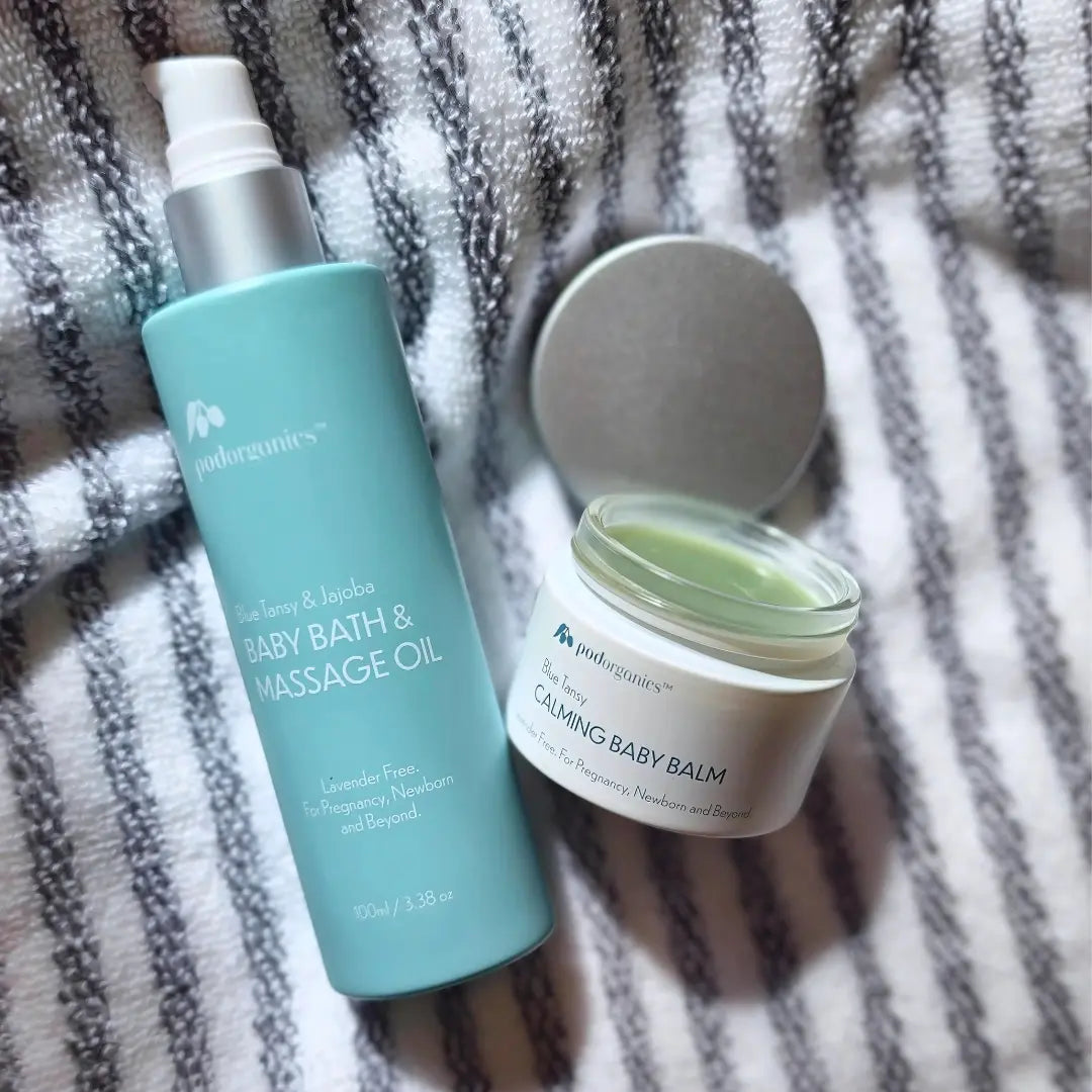 Vegan baby rash balm