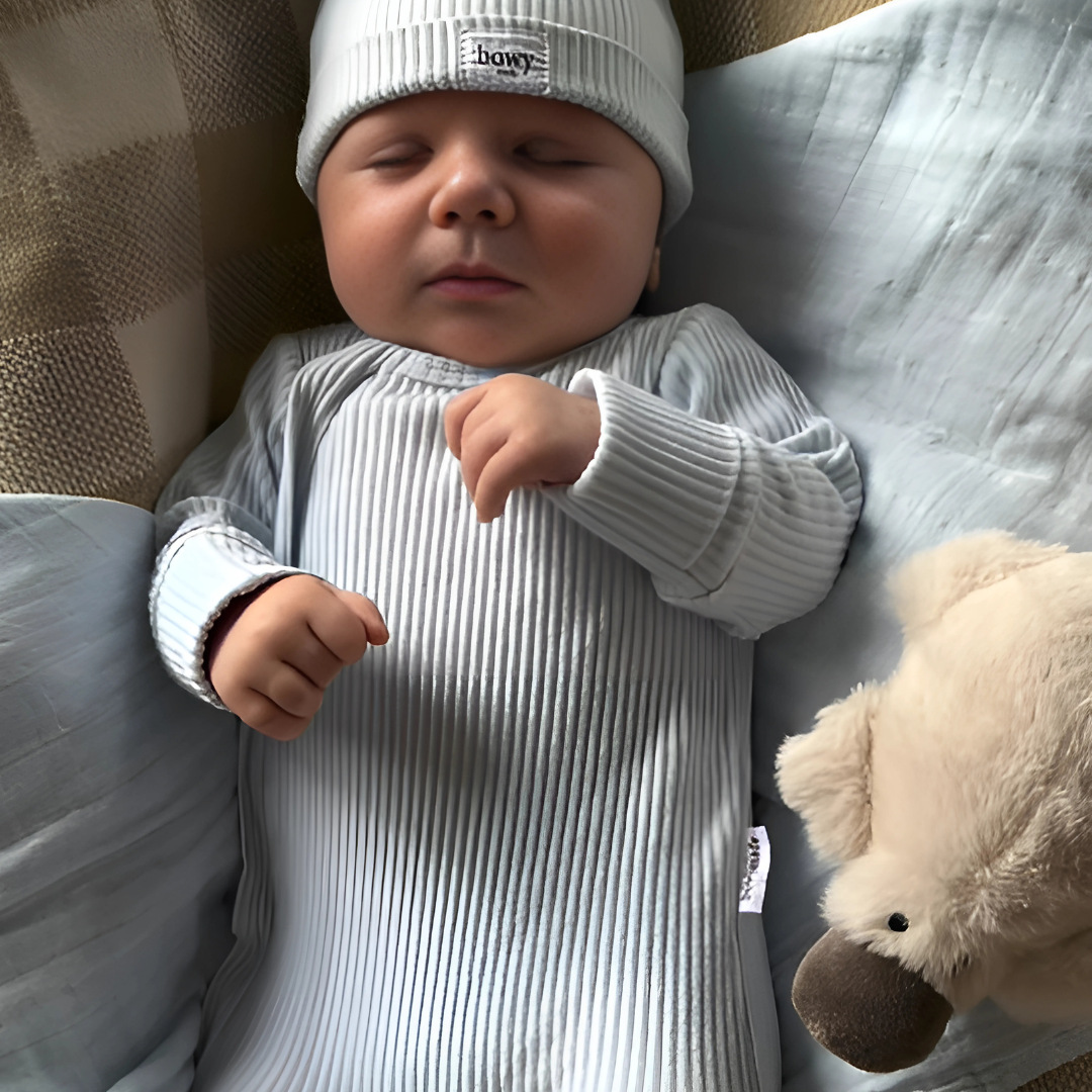 Baby care set with toy