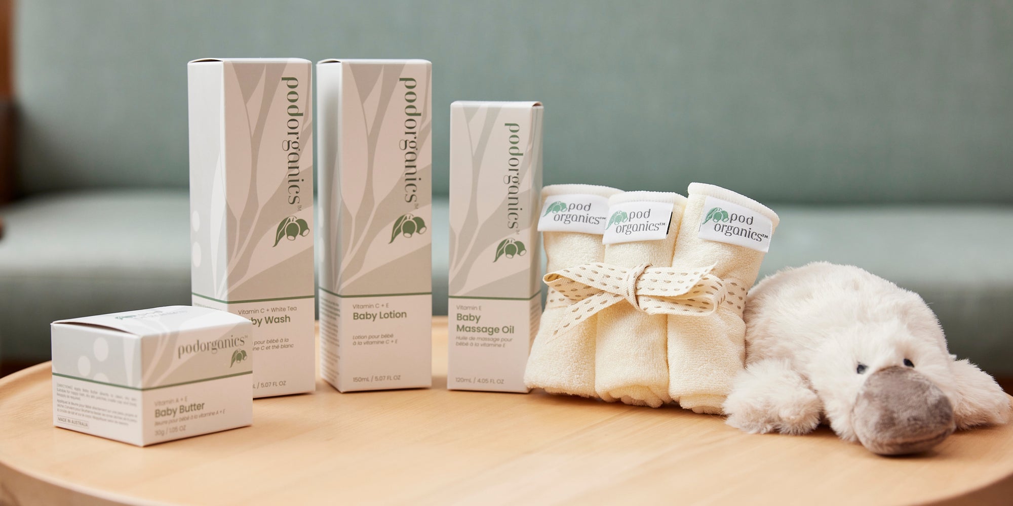 Natural, vegan skincare for pregnancy, postpartum, and baby – Pod Organics Australian-made collection
