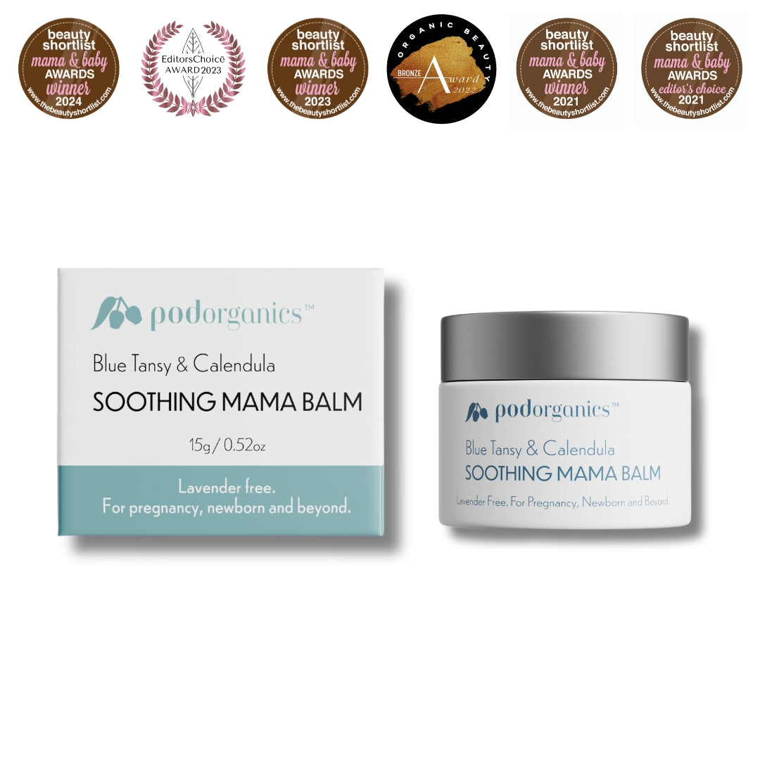 Mama Balm – Nourishing Balm for Breastfeeding Relief &amp; Sensitive Skin Recovery Pod Organics
