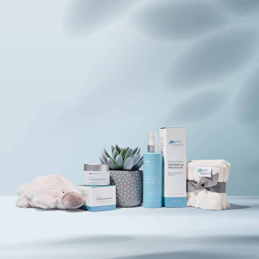 Organic baby gift set